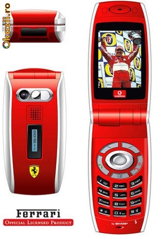 Sharp Gx25 Ferrari Limited Edition foto mare