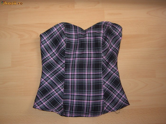 Top, corset Fishbone foto mare