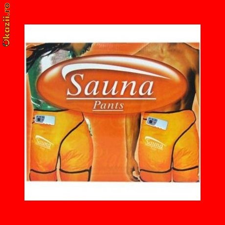 Sauna pantalon.SAUNA  PANTS. foto mare