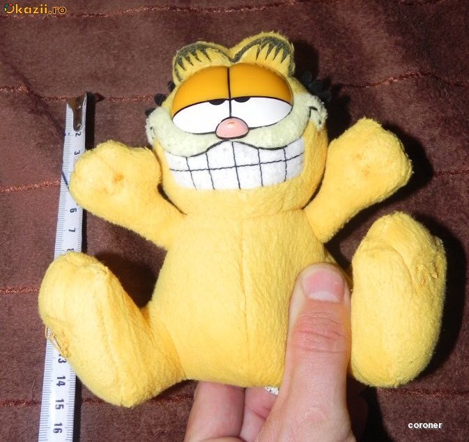 Jucarie Plus Garfield Aproximativ 20 CM foto mare