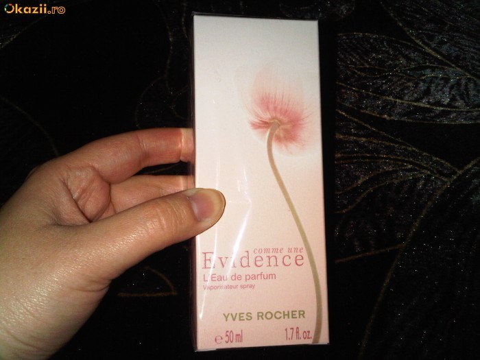 Vand parfum Comme une evidence, EDP, Yves Rocher, 50 ml, sigilat, la reducere, livrare gratuita! foto mare