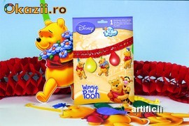 Decoratiune petrecere copii WINNIE THE POOH 3mx43cm foto mare