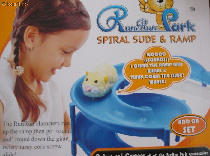 ACCESORII ZHU ZHU PETS -RAMPA-TOPOGAN foto mare