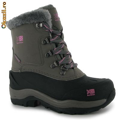 Cizme tip bocanci Karrimor ideale pentru zapada foto mare