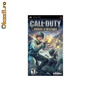 Call of Duty Roads to Victory PSP foto mare