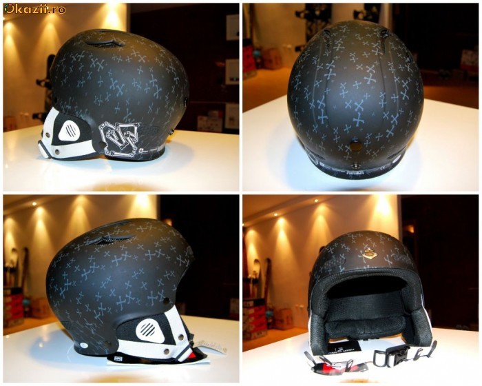 Casca Snowboard Ramblerle CrossboneBlack, L/XL foto mare