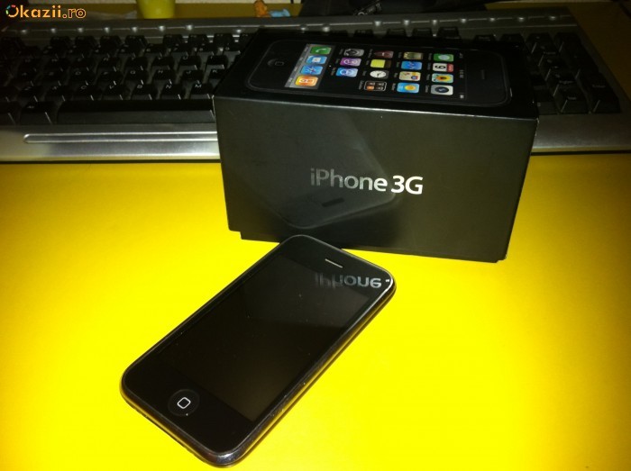 Accept Schimburi Vand IPhone 3G 8GB Necodat (2g 3gs e71 e72 e63 e55 e75 e52 e51 6300 6500 e5 c5-03 c6 c7 c5 c3) foto mare