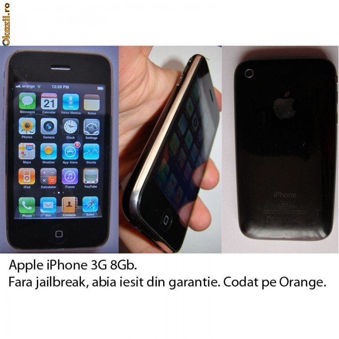 iPhone 3G foto mare