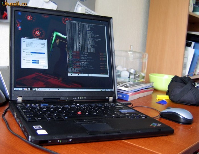 Laptop Lenovo T60 foto mare