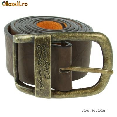 Curea / Centura LEE COOPER barbati  Dark Brown 2592 foto mare