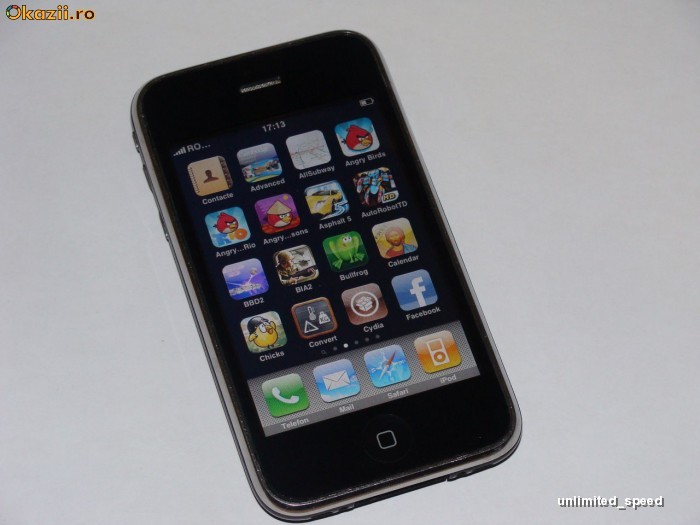 IPHONE 3G BLACK APROAPE NOU foto mare