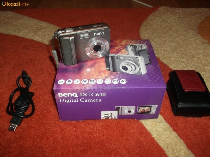 Aparat Foto Digital BENQ DC C640 foto mare