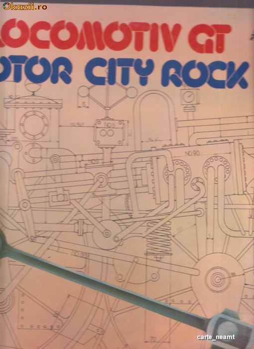 LOCOMOTIV GT~MOTOR CITY ROCK ~L.P. VINYL foto mare