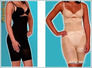 SLIM N LIFT SUPREM corset  cu BRETELE foto mare