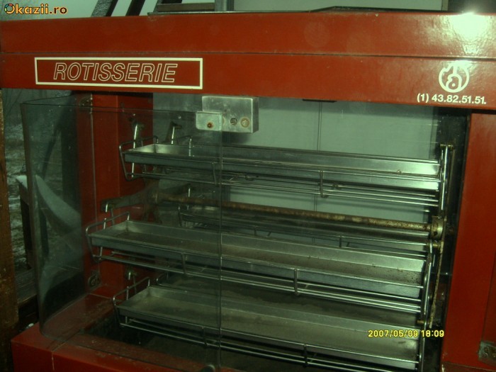 vand rotisor profesional 30 pui foto mare