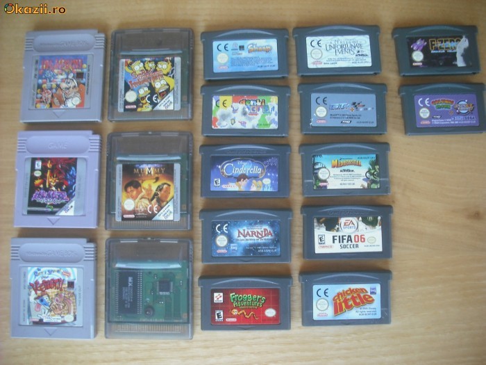 Vand jocuri gameboy / game boy clasic , color si advance sp foto mare