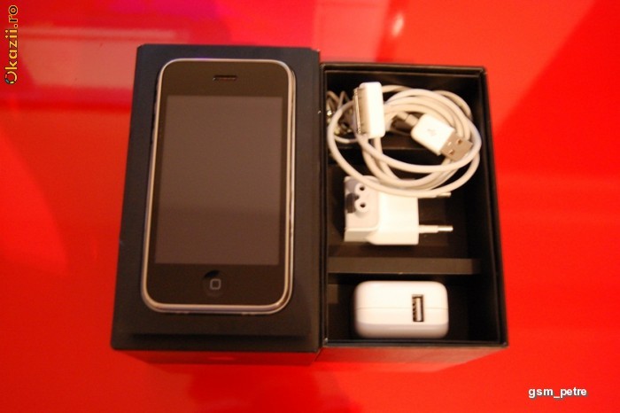 Iphone 3G 8gb White Neverlocked foto mare