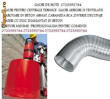 GAURA DE HOTA +CENTRALA  TAIERI IN BETON ARMAT  0723593764 foto mare