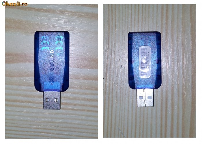 Placa audio USB foto mare
