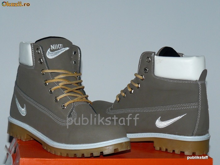 GHETE BOCANCI NIKE BROWN/BLACK foto mare