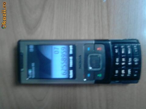 Vand/schimb nokia 6500 slide (silver) foto mare