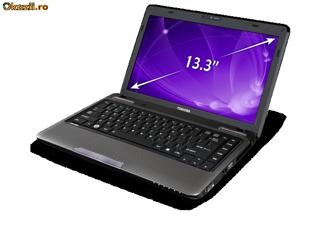 Laptop toshiba i3 4gb ddr3 l630 foto mare