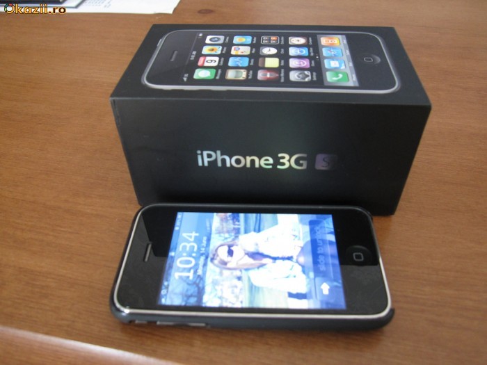 IPHONE 3GS 16 GB BLACK foto mare