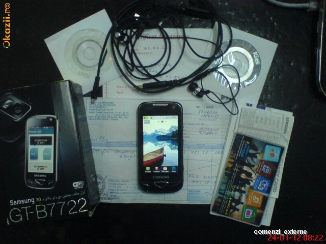 IASI * SAMSUNG B7722, dual sim, dual stand-by, 3G, cutie, garantie inca 13 luni, pachet complet, impecabil estetic si functional * GRATUIT cu POSTA foto mare