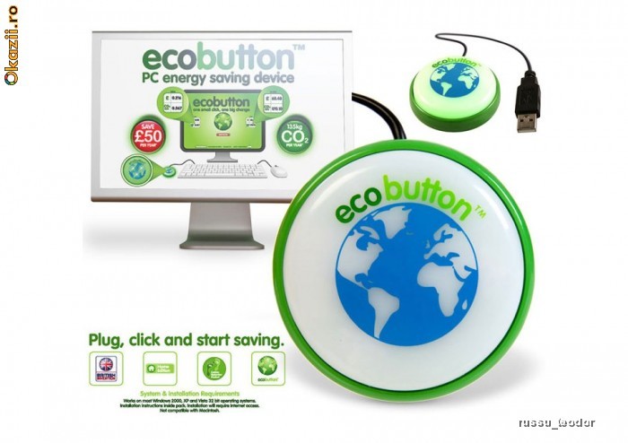 Eco Button Cadou Ideal Transport Gratuit foto mare