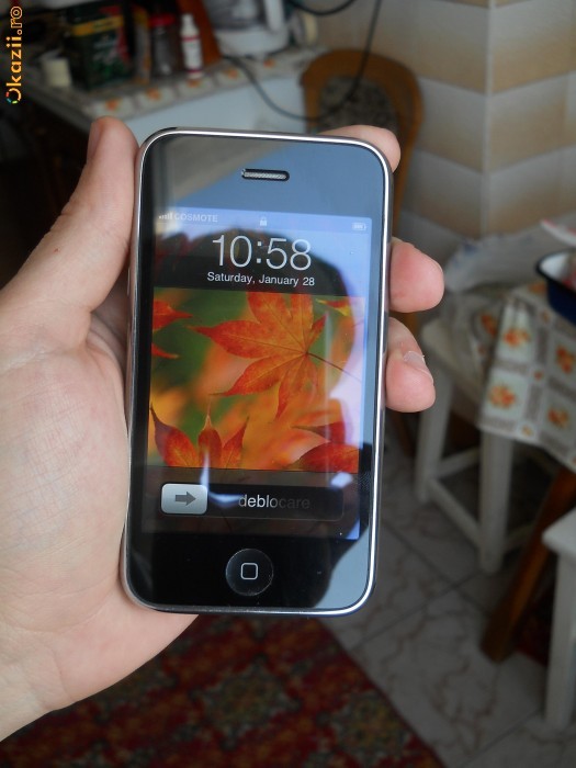 Iphone 3g 8gb black impecabil (Schimb doar cu Samsung i9000 sau lg optimus p970 ofer diferenta) foto mare