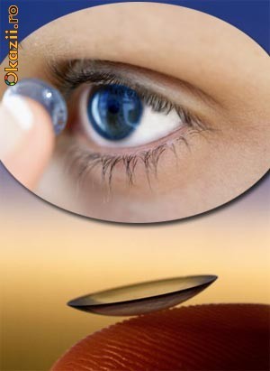 Lentile de contact Bausch&lomb - pure vision TM (Balafilcon A) -1.00 si -1.25 foto mare