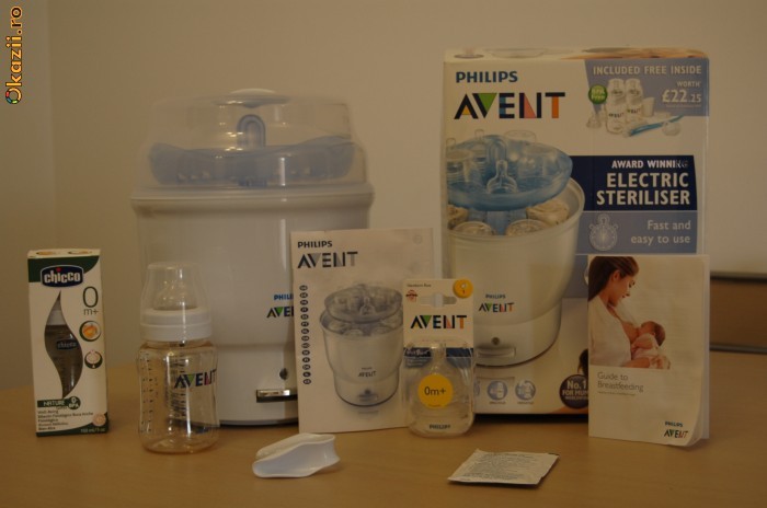 Sterilizator Philips Avent cu abur foto mare