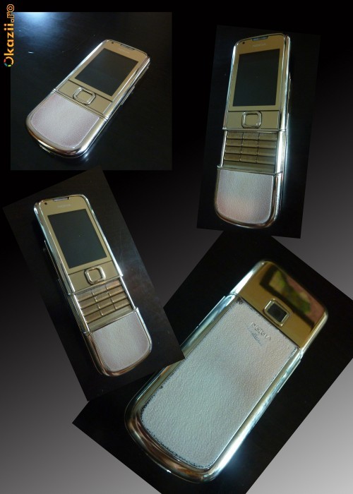 NOKIA 8800 ARTE GOLD ORIGINAL foto mare