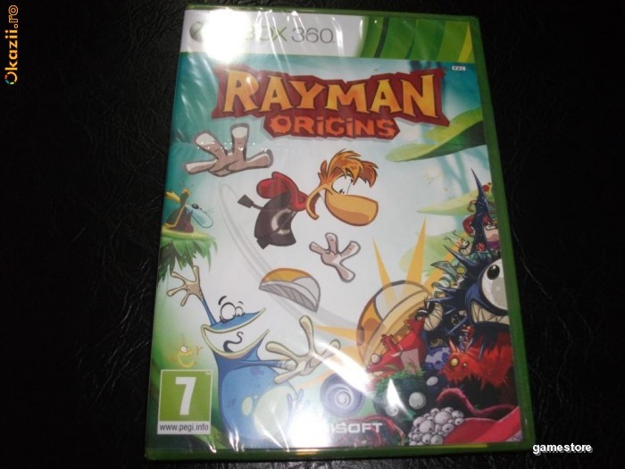 Rayman Origins, XBOX360, original si sigilat, 99.99 lei(gamestore)! NOU! foto mare