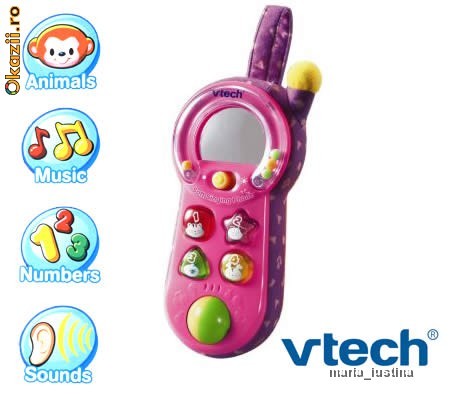 Telefon VTECH Roz NOU foto mare