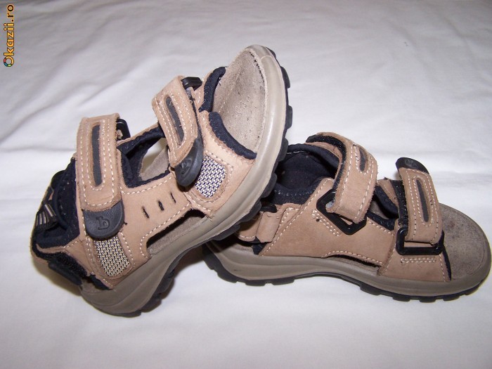Sandale piele BAMA, 28(18 cm) foto mare