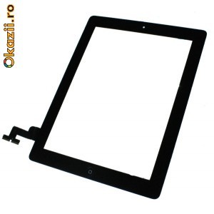 Touch Screen iPad 2 Negru foto mare