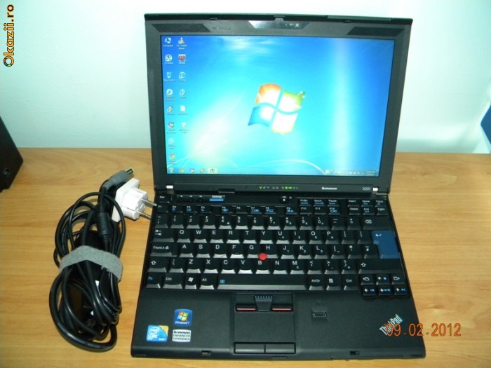 Laptop Lenovo THINKPAD x201 foto mare