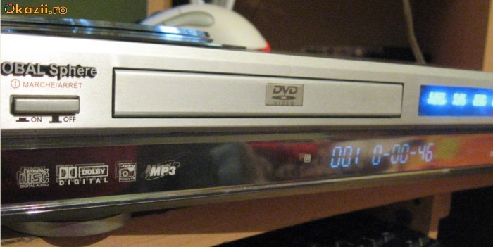 DvD Global Sphere DVA 105A Home cinema RARITATE (toucsren) foto mare