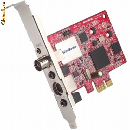 TV tuner Avermedia AverTV-Ultra-PCI-E-RDS, Telecomanda, FM, PCI-E foto mare