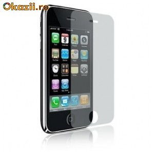 Folie Protectie Ecran iPhone 3G, 3Gs Mat Transparenta foto mare