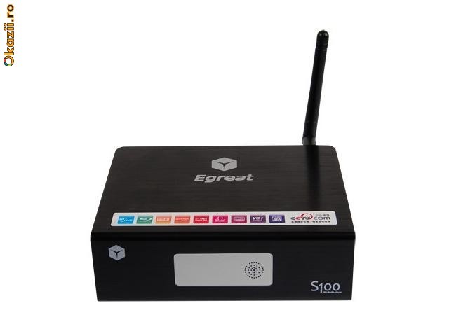 Media player FullHD Egreat S100 cu WiFi inclus foto mare