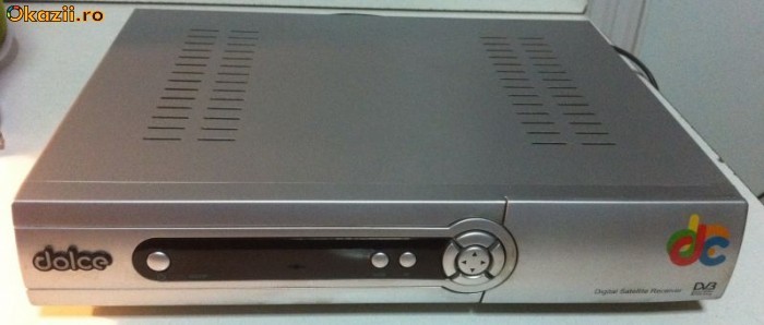 RECEIVER DOLCE + TELECOMANDA+CABLU EUROSCART 21PINI + MUFA ANTENA foto mare