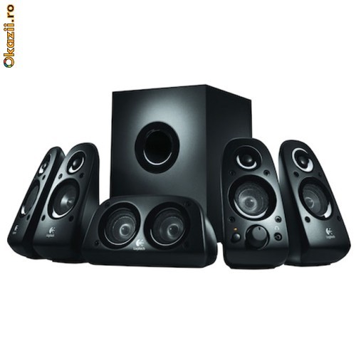 Boxe Logitech Z506 Black, 5.1 foto mare