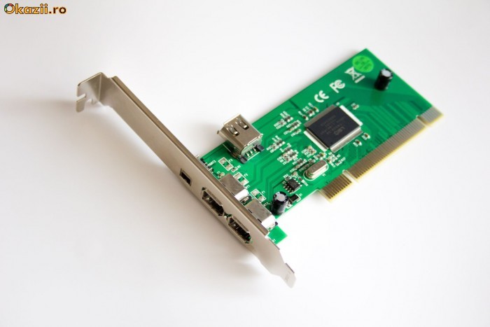 Placa firewire Gembird - 1394 -  BONUS: cablu firewire foto mare