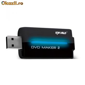 Placa de captura USB k world DVD Maker 2 foto mare
