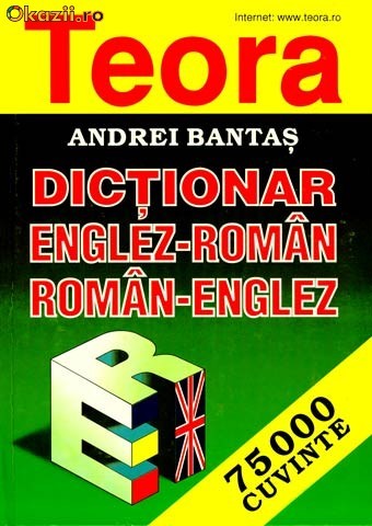 Dictionar englez-roman si roman-englez 75000 cuvinte - 122055 foto mare