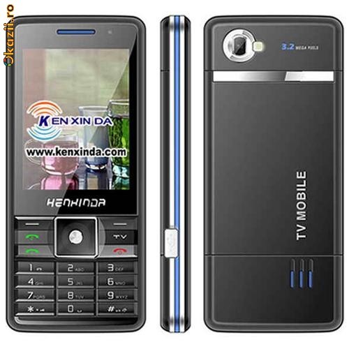 TELEFON DUAL SIM TV  MOBILE X 1000 foto mare