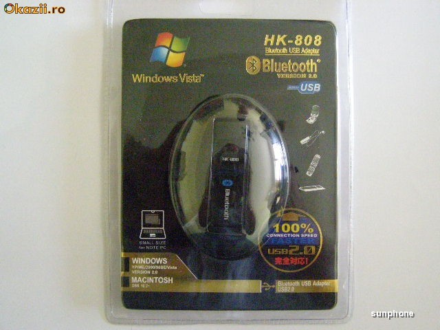 BLUETOOTH DATE HK-808 USB 2.0 HIGH-SPEED foto mare