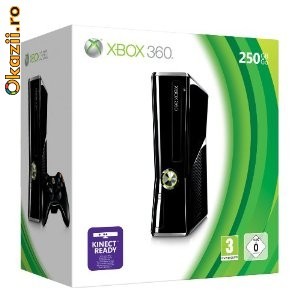 Consola Xbox 360 250GB Elite Slim foto mare